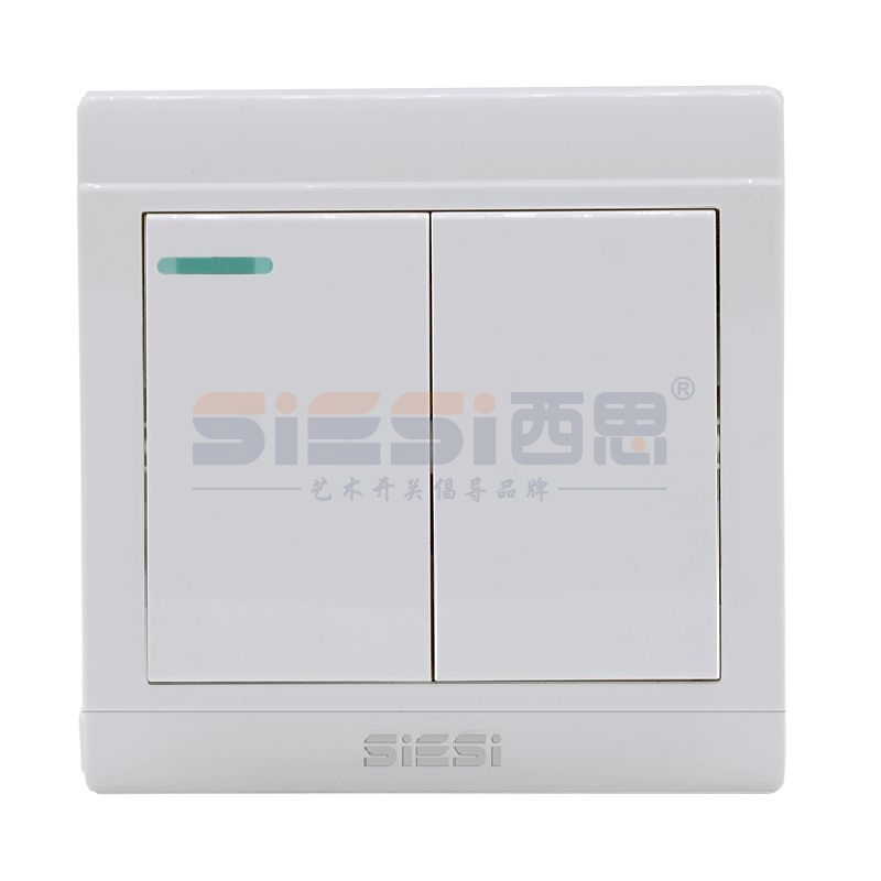 10A二位单控开关