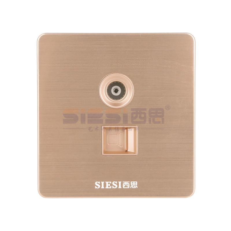 一位电视、电脑插座